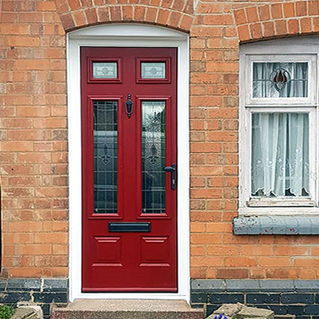 www.solihullwindows.co.uk displaying a new Endurance composite door