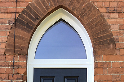 apex shaped double glazed casement windows from solihullwindows.co.uk
